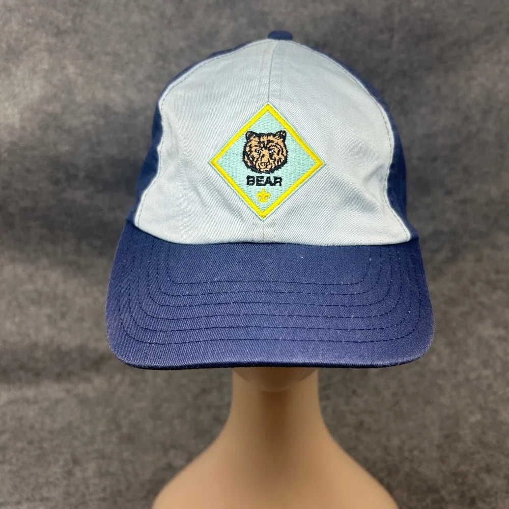 Boy Scouts of America Unisex Cub Scouts Bear Rank Hat OSFA Blue Cotton Blend